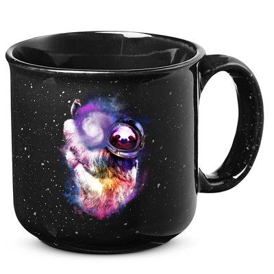 Astronaut Sloth Hanging In Space 15oz Campfire Ceramic Mug