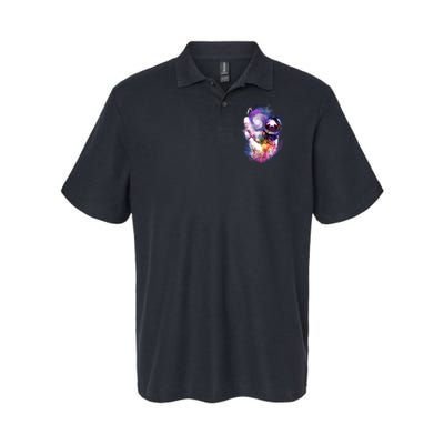 Astronaut Sloth Hanging In Space Polo