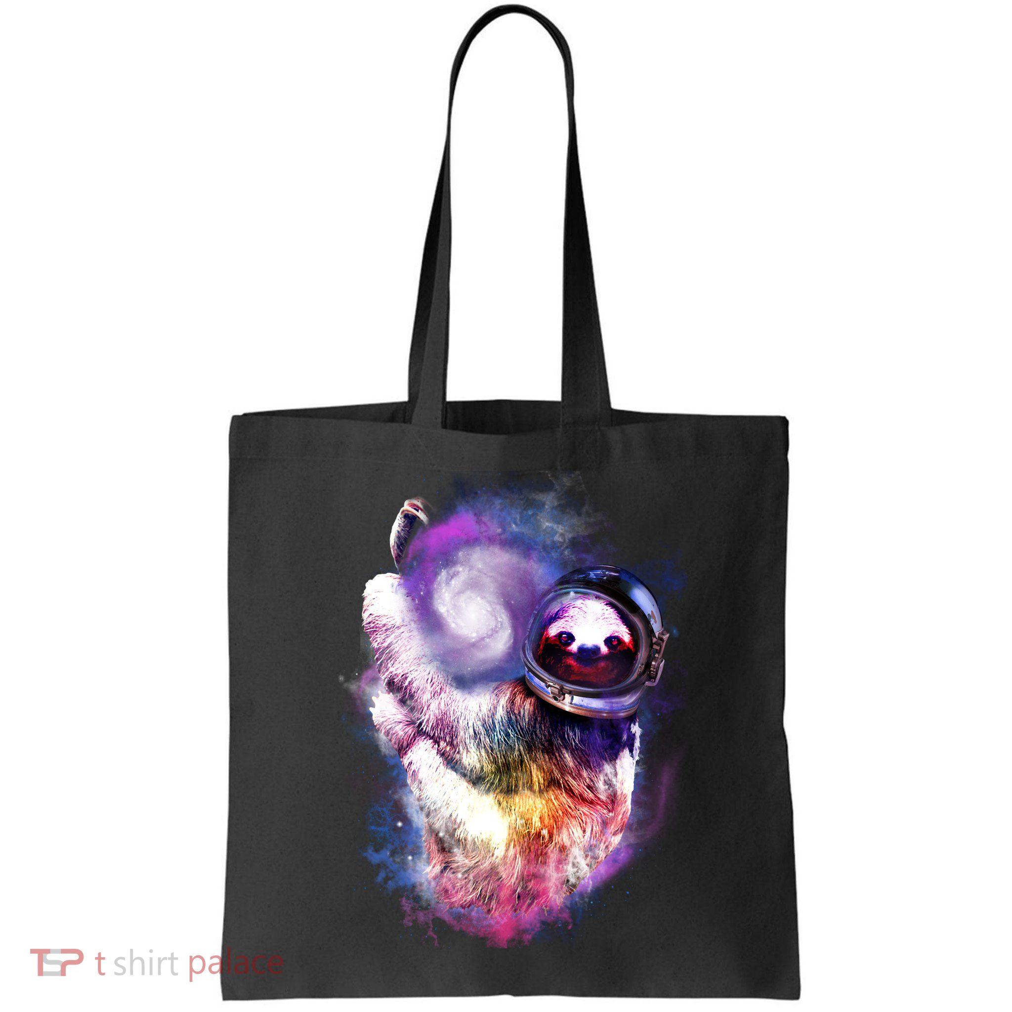Astronaut Sloth Hanging In Space Bag