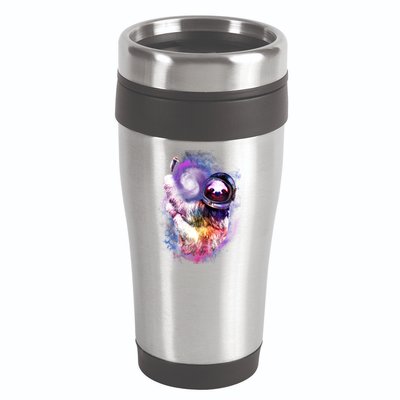 Astronaut Sloth Hanging In Space 16oz Travel Tumbler