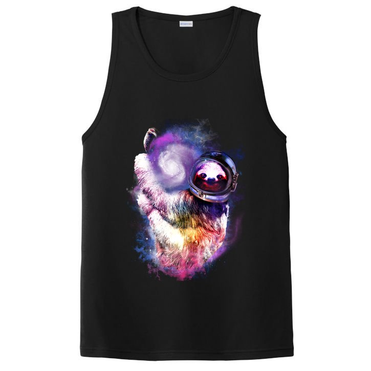 Astronaut Sloth Hanging In Space PosiCharge Competitor Tank