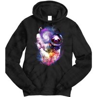 Astronaut Sloth Hanging In Space Tie Dye Hoodie