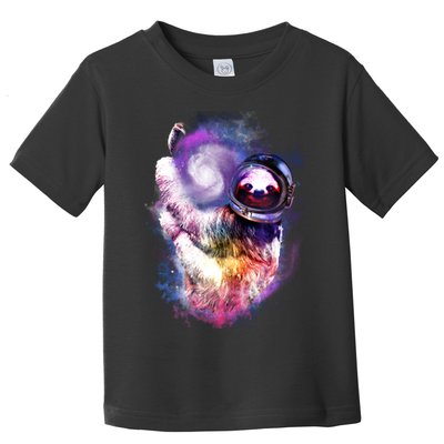 Astronaut Sloth Hanging In Space Toddler T-Shirt