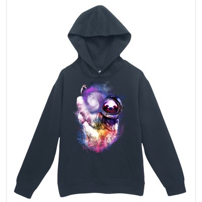 Astronaut Sloth Hanging In Space Urban Pullover Hoodie