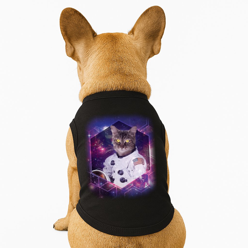 Astronaut Space Cat1 Doggie Tank