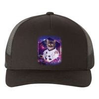 Astronaut Space Cat1 Yupoong Adult 5-Panel Trucker Hat