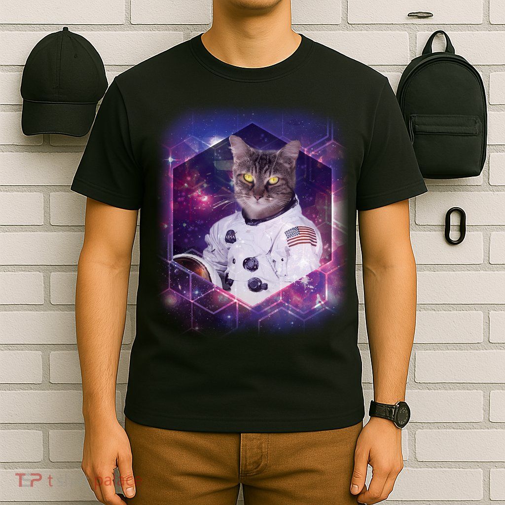 Astronaut Space Cat1 T-Shirt