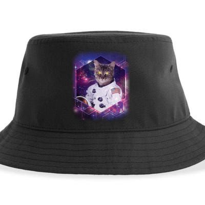 Astronaut Space Cat1 Sustainable Bucket Hat