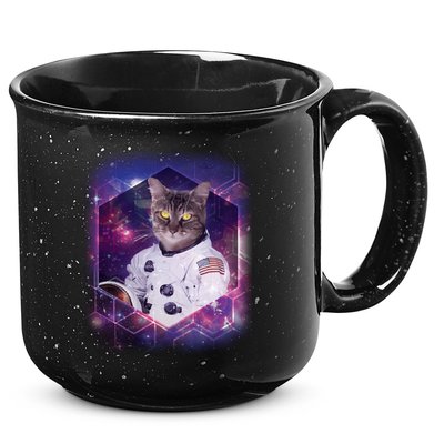 Astronaut Space Cat1 15oz Campfire Ceramic Mug