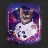 Astronaut Space Cat1 15oz Campfire Ceramic Mug