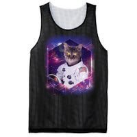 Astronaut Space Cat1 Mesh Reversible Basketball Jersey Tank