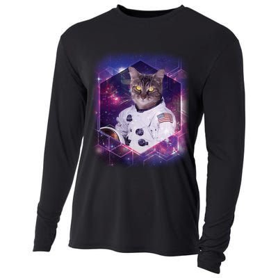 Astronaut Space Cat1 Cooling Performance Long Sleeve Crew