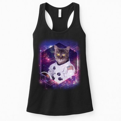 Astronaut Space Cat1 Womens Tank Top