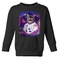 Astronaut Space Cat1 Toddler Sweatshirt