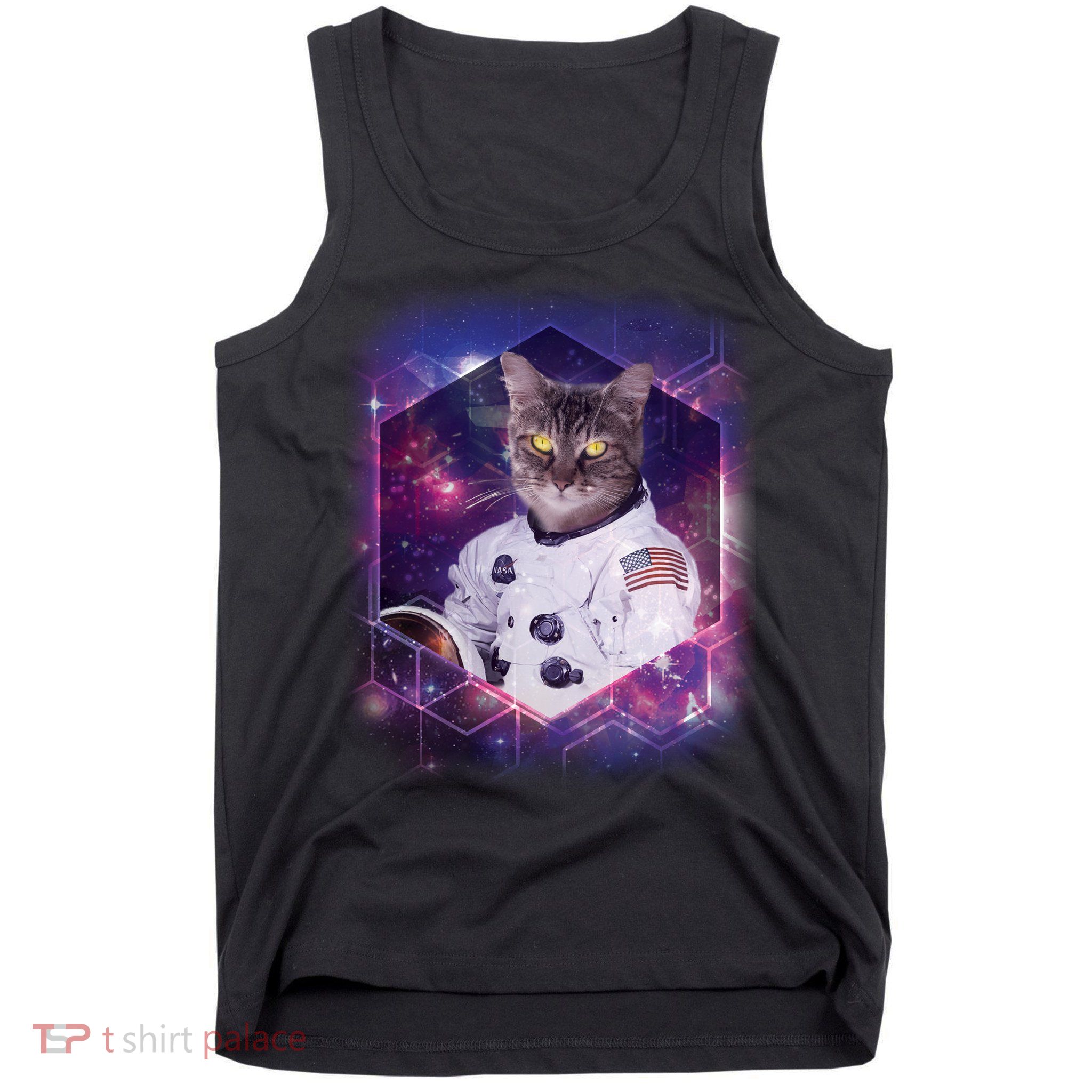 Astronaut Space Cat1 Tank Top