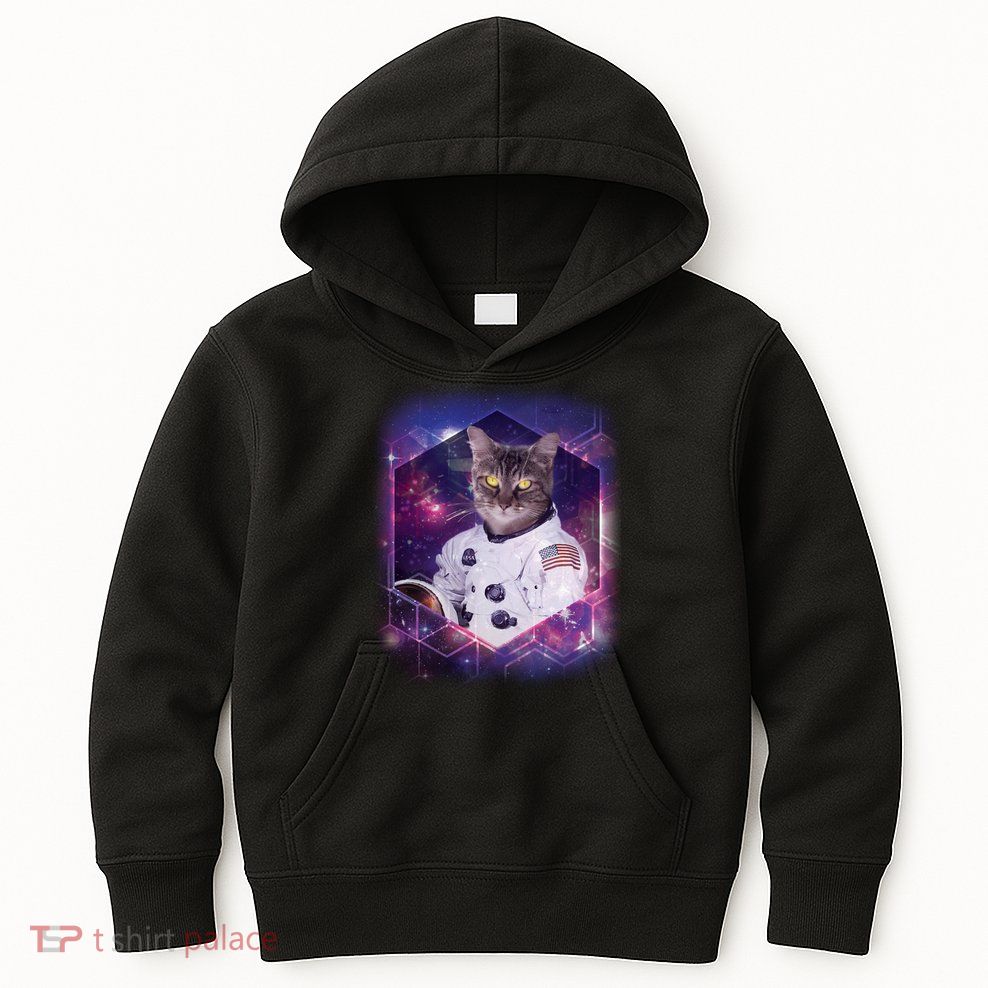 Astronaut Space Cat1 Kids Hoodie