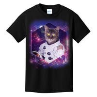 Astronaut Space Cat1 Kids T-Shirt