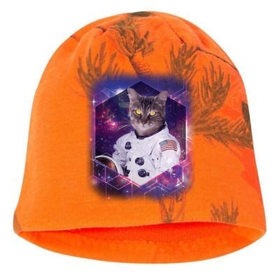 Astronaut Space Cat1 Kati - Camo Knit Beanie