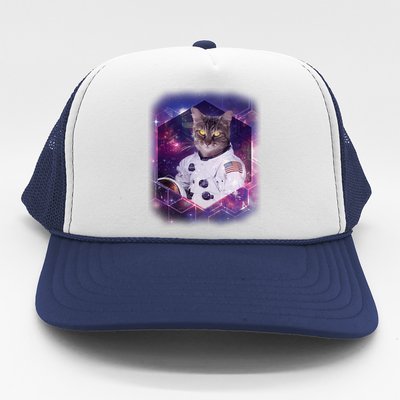 Astronaut Space Cat1 Trucker Hat