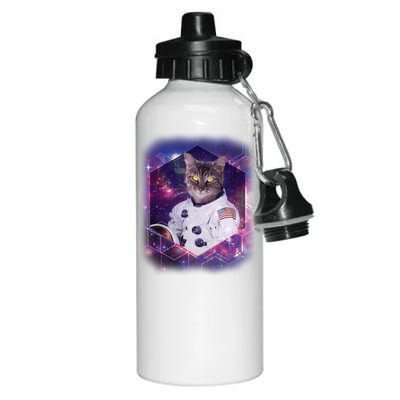 Astronaut Space Cat1 Aluminum Water Bottle