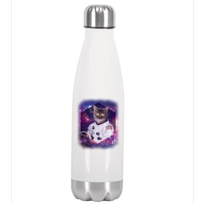 Astronaut Space Cat1 Stainless Steel Insulated Water Bottle