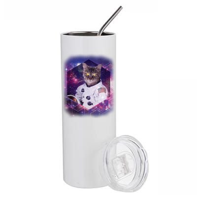 Astronaut Space Cat1 Stainless Steel Tumbler