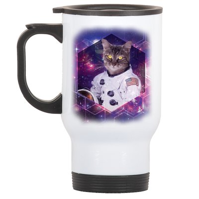 Astronaut Space Cat1 Stainless Steel Travel Mug