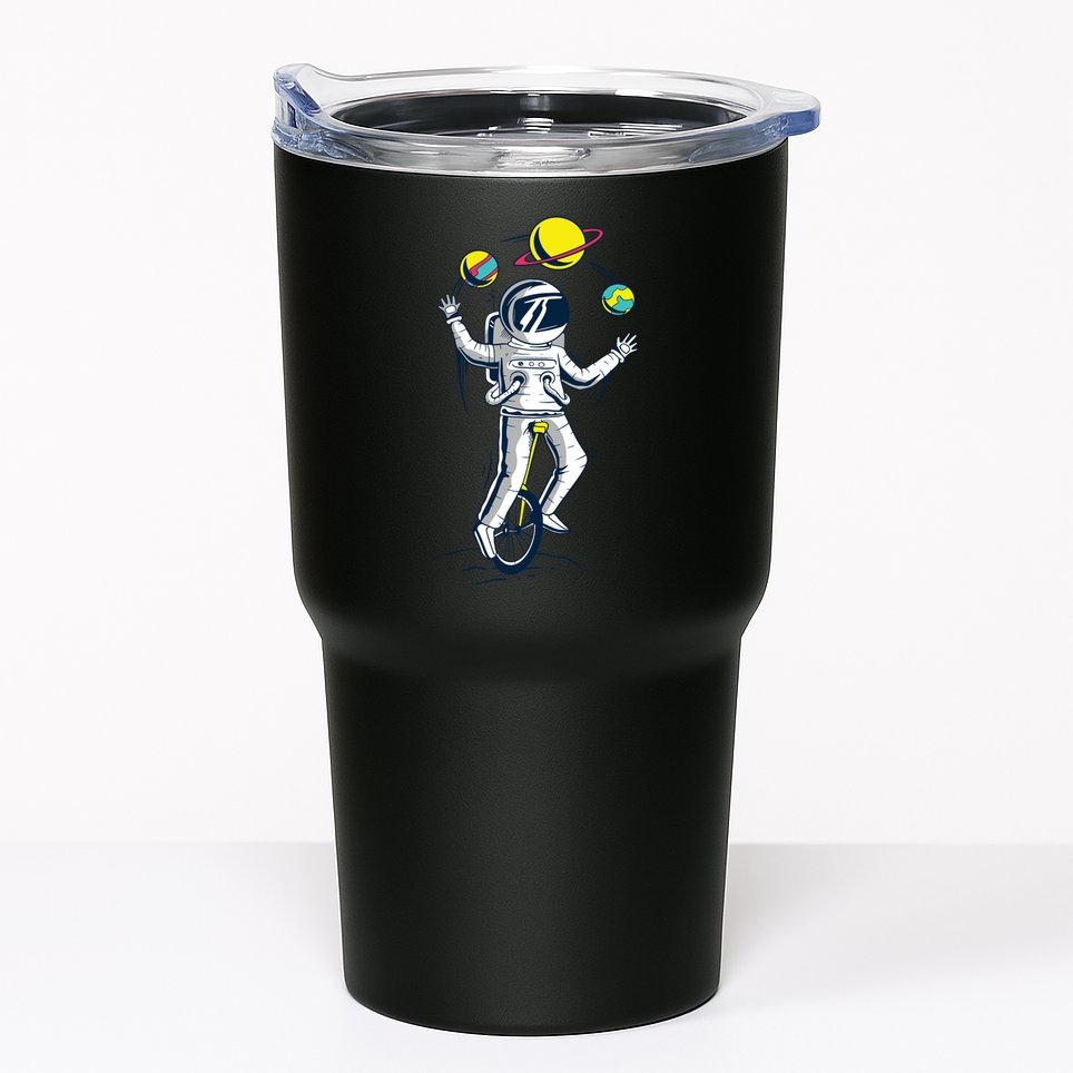 Astronaut Space Juggler Tumbler