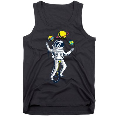 Astronaut Space Juggler Tank Top