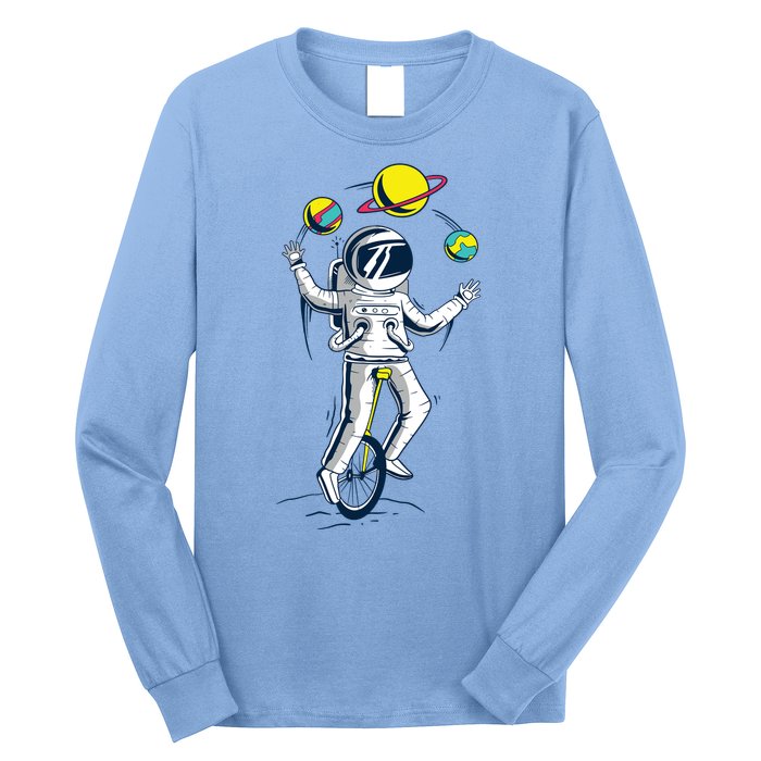 Astronaut Space Juggler Long Sleeve Shirt