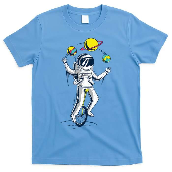 Astronaut Space Juggler T-Shirt
