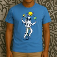 Astronaut Space Juggler T-Shirt