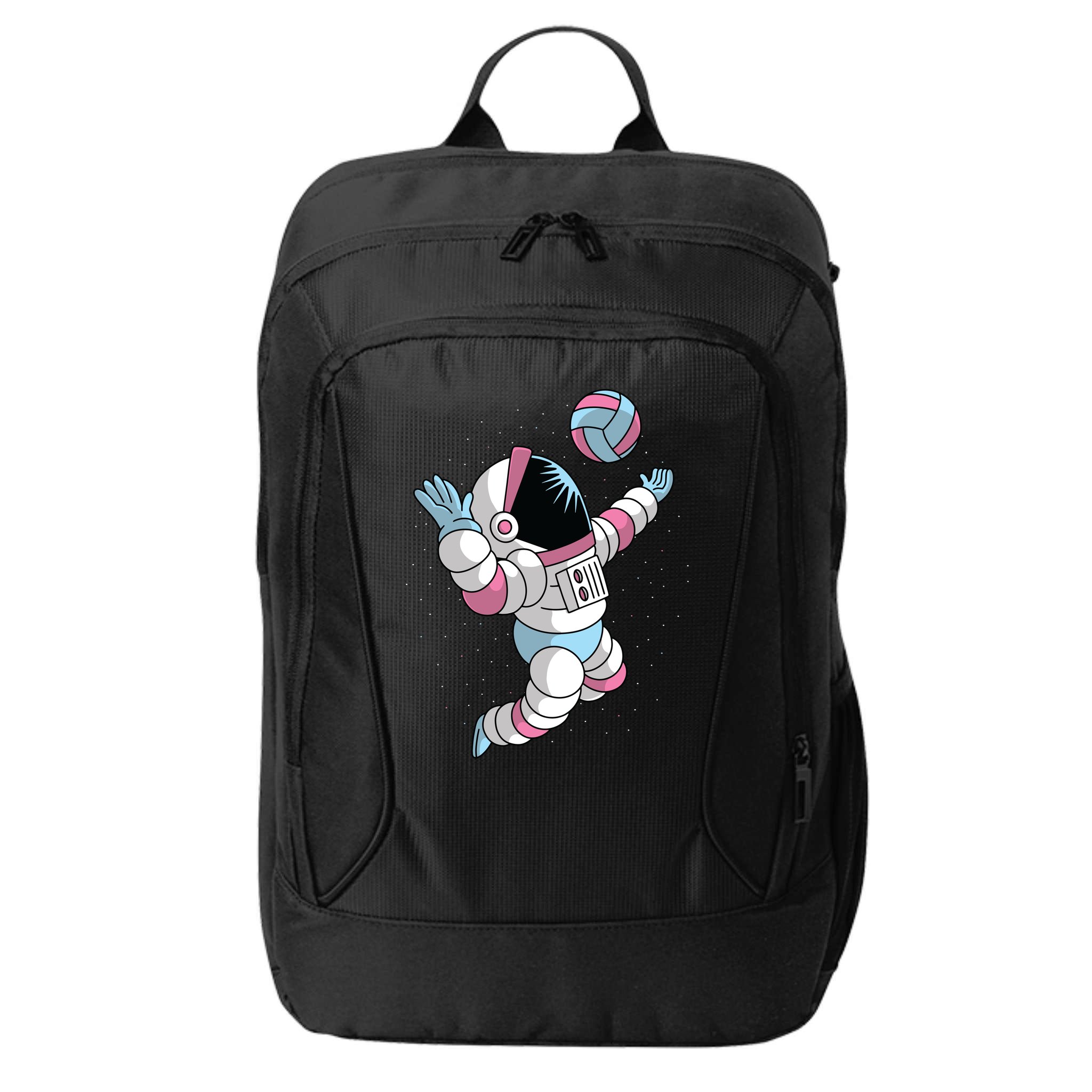 Astronaut Space Volleyball City Backpack