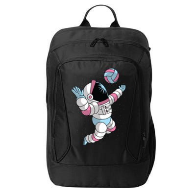 Astronaut Space Volleyball City Backpack