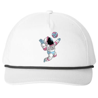 Astronaut Space Volleyball Snapback Five-Panel Rope Hat