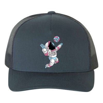 Astronaut Space Volleyball Yupoong Adult 5-Panel Trucker Hat