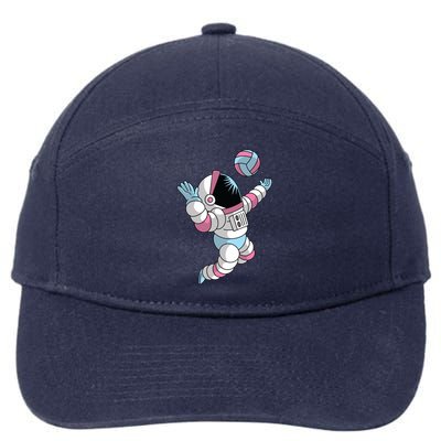 Astronaut Space Volleyball 7-Panel Snapback Hat