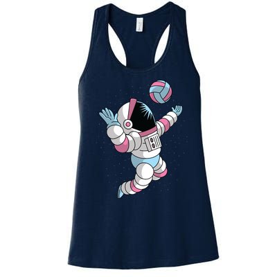 Astronaut Space Volleyball Women's Racerback Tank