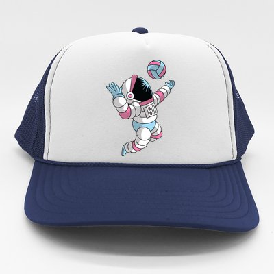 Astronaut Space Volleyball Trucker Hat