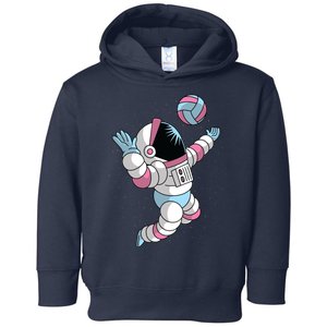 Astronaut Space Volleyball Toddler Hoodie