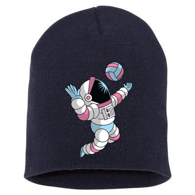 Astronaut Space Volleyball Short Acrylic Beanie