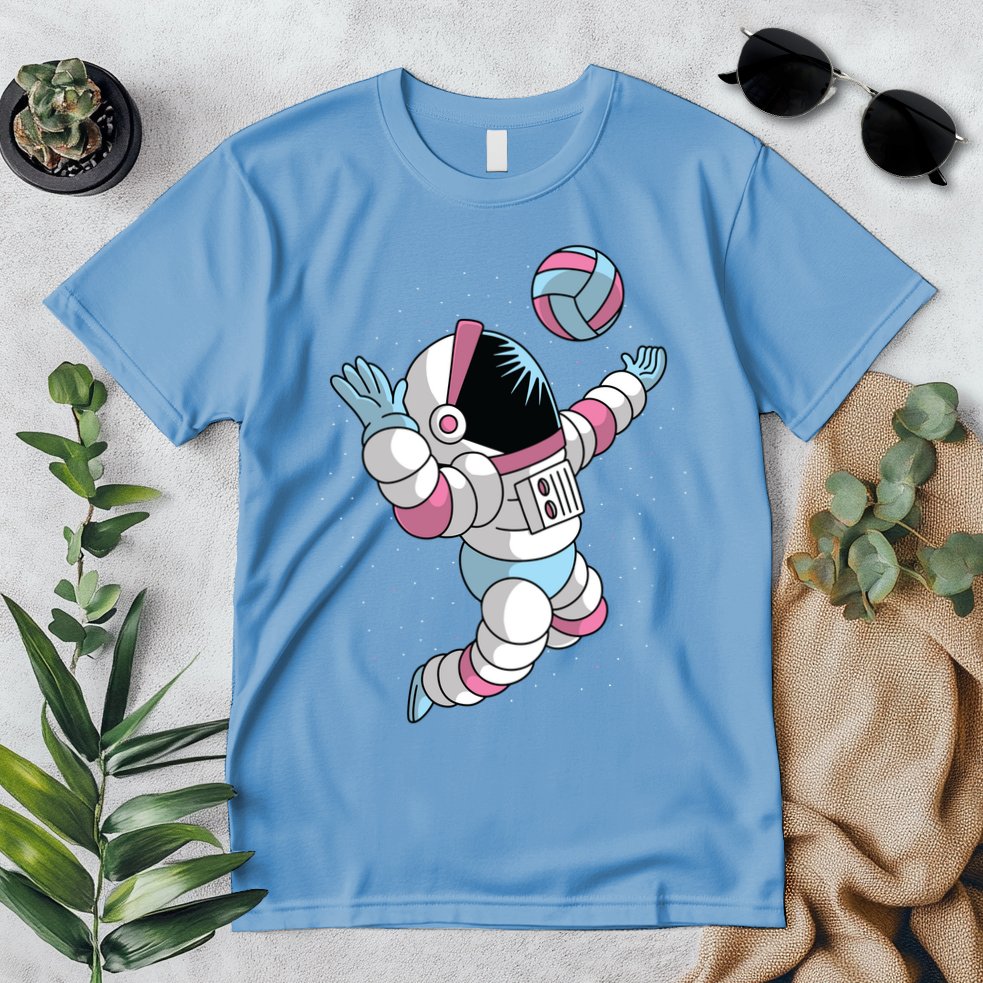 Astronaut Space Volleyball Premium T-Shirt