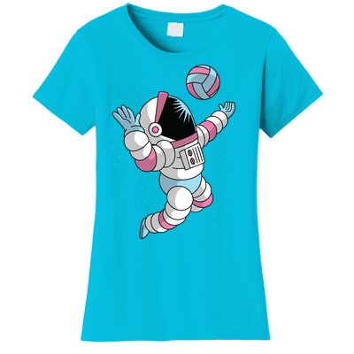 Astronaut Space Volleyball Women's T-Shirt