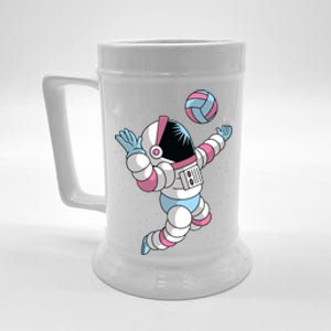 Astronaut Space Volleyball Beer Stein