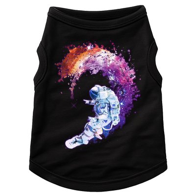 Astronaut Surfing Doggie Tank