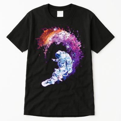 Astronaut Surfing Tall T-Shirt