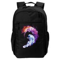 Astronaut Surfing Daily Commute Backpack