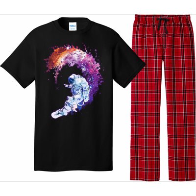 Astronaut Surfing Pajama Set