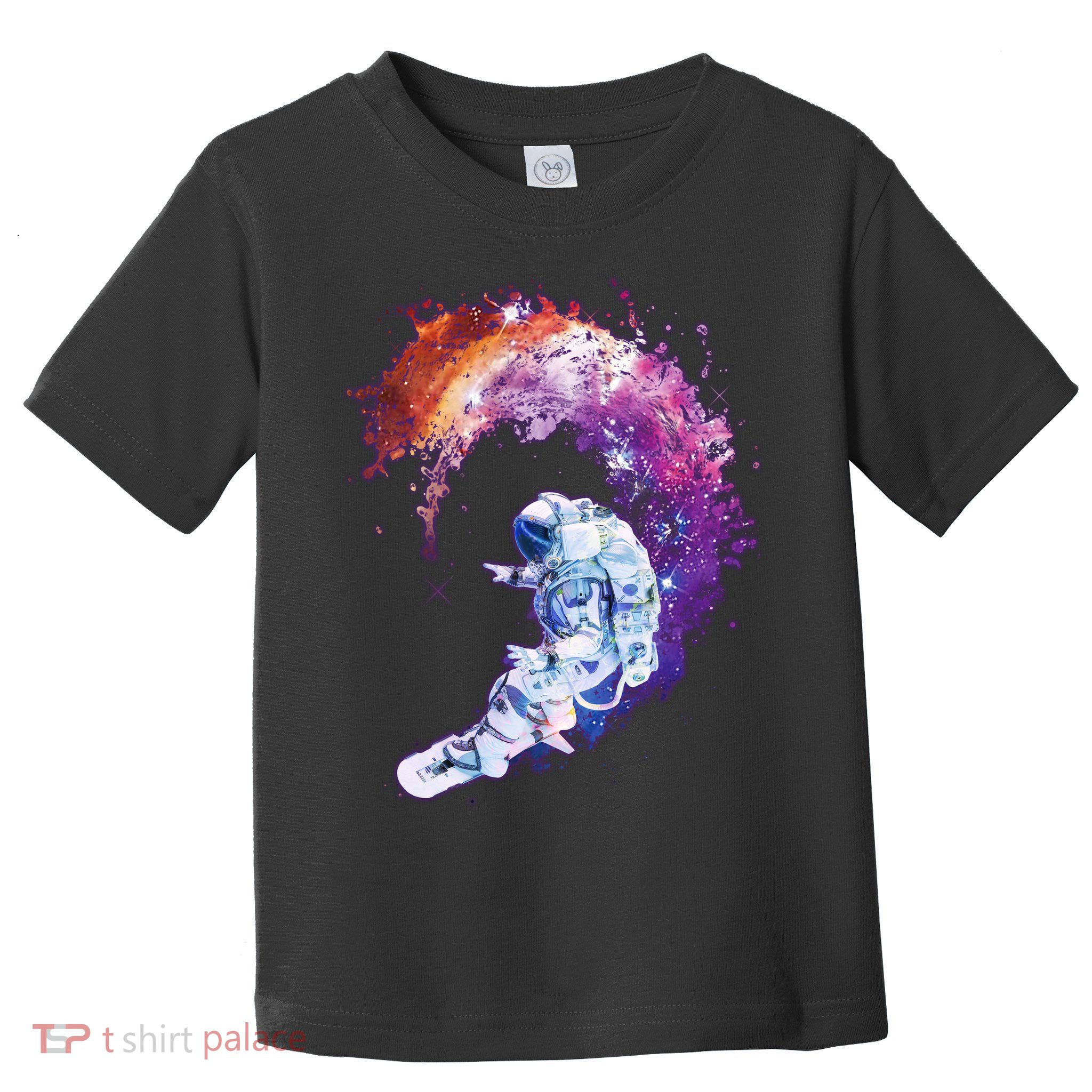Astronaut Surfing Toddler T-Shirt