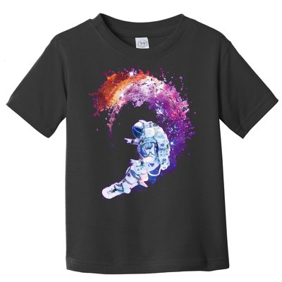 Astronaut Surfing Toddler T-Shirt